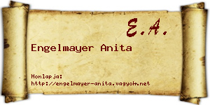 Engelmayer Anita névjegykártya